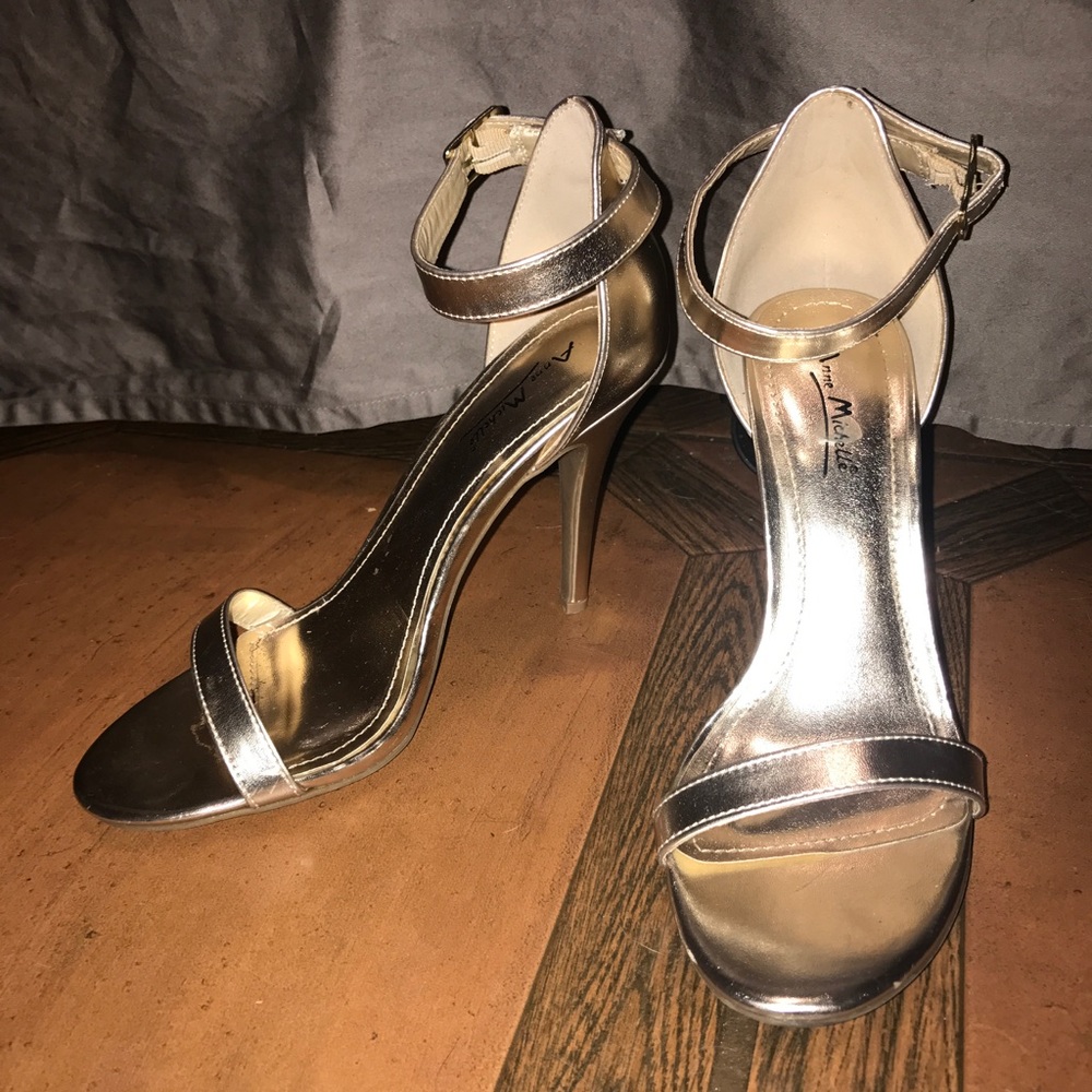 Gold heels